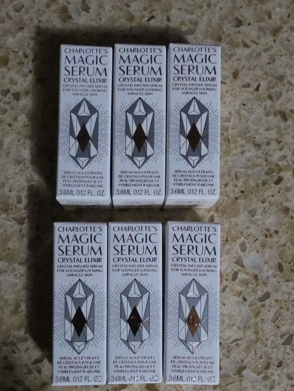 Six Magic Serum Crystal Elixir - White Packaging